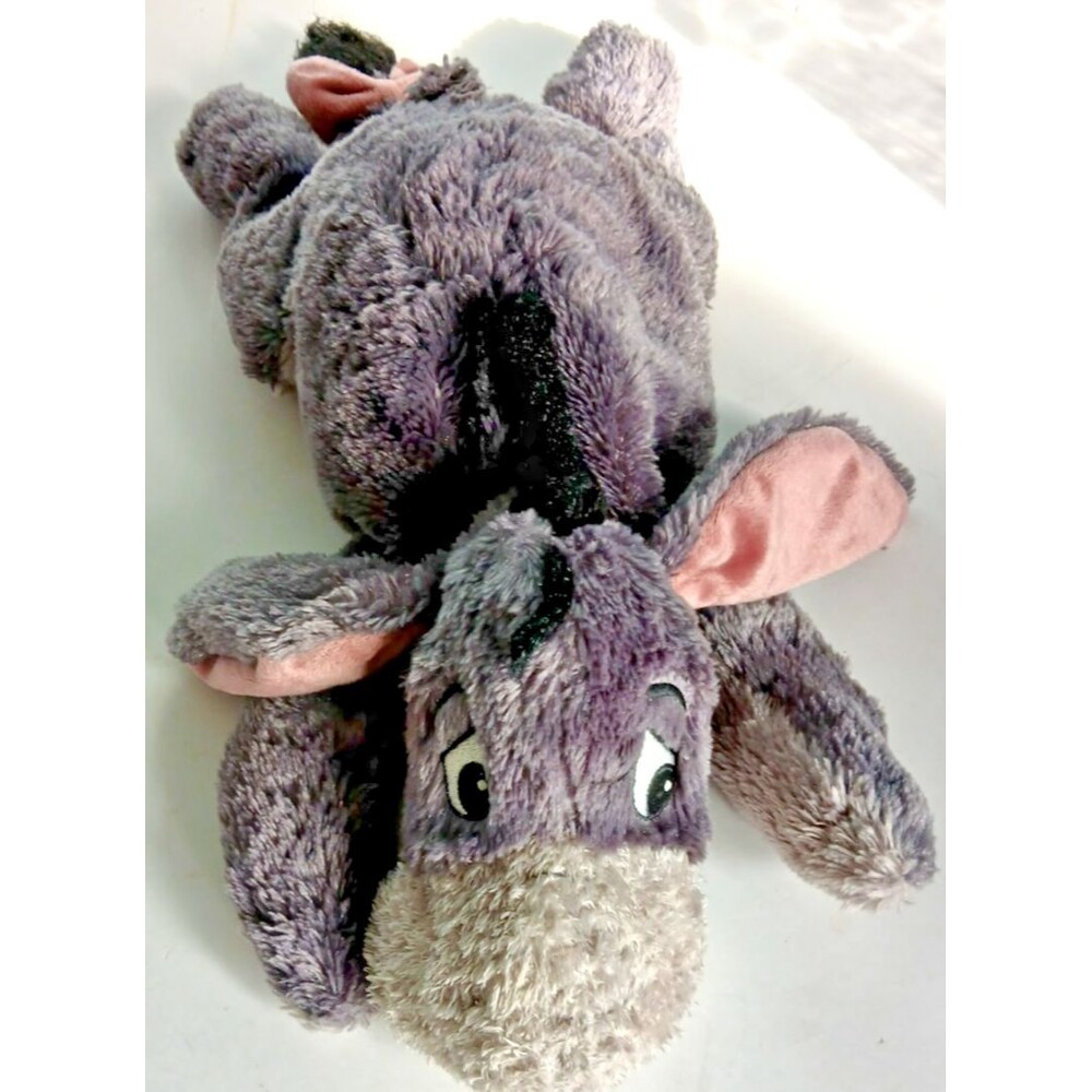 Walt Disney World 16" Eeyore Plush Detachable Tail Winnie The Pooh Beanie Toy